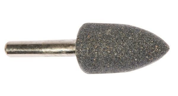 Forney 1-1/4 in. D X 3/4 in. L Aluminum Oxide Stem Mounted Point Cone 38050 rpm 1 pc
