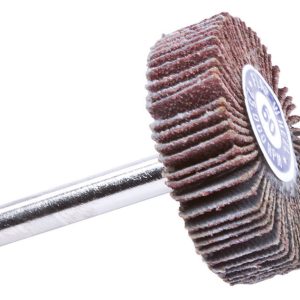 Forney 1-1/2 in. D X 1/4 in. Aluminum Oxide Flap Wheel 60 Grit 1 pc
