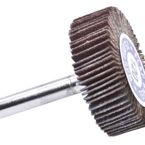 Forney 1-1/2 in. D X 1/4 in. Aluminum Oxide Flap Wheel 120 Grit 1 pc