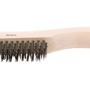 Forney 10-1/4 in. L X 2 in. W Scratch Brush Wood 1 pc