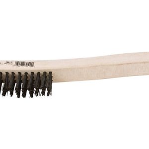 Forney 13-11/16 in. L X 3 in. W Scratch Brush Wood 1 pc