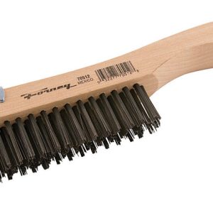 Forney 10-1/4 in. L X 2.75 in. W Scratch Brush Wood 1 pc