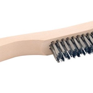 Forney 9.5 in. L X 10.25 in. W Scratch Brush Wood 1 pc