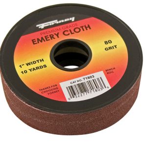 Forney 360 in. L X 1 in. W 80 Grit Emery Sandpaper 1 pk