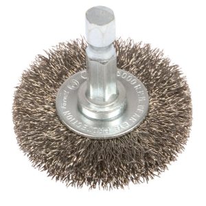 Forney 1-1/2 in. Crimped Wire Wheel Brush Metal 6000 rpm 1 pc