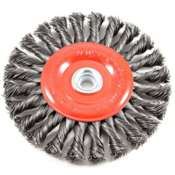 Forney 6 in. Crimped Wire Wheel Brush Metal 9000 rpm 1 pc