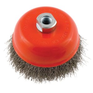 Forney 5 in. D X 5/8 in. Crimped Steel Cup Brush 8000 rpm 1 pc
