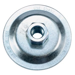 Forney 7 in. D X 5/8 in. in. Depressed Center Backplate