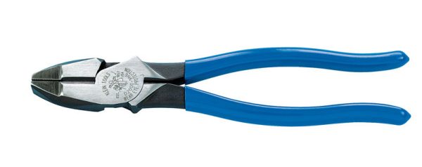 Klein Tools 9 in. Plastic/Steel Lineman's Pliers