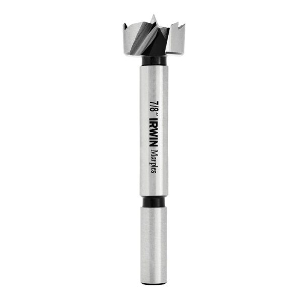 Irwin Marples 7/8 in. X 4 in. L Carbon Steel Forstner Drill Bit 1 pc
