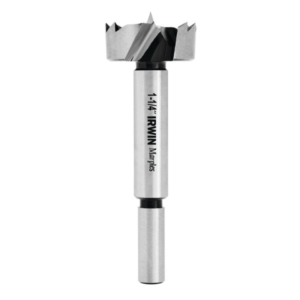 Irwin Marples 1-1/4 in. X 4 in. L Carbon Steel Forstner Drill Bit 1 pc