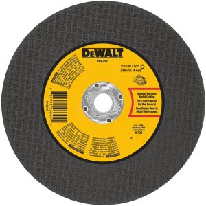 DeWalt High Performance 7 in. D X 5/8 in. Aluminum Oxide Metal Cutting Saw Blade 1 pc