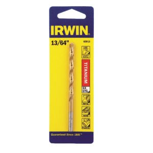 Irwin 13/64 in. X 3-5/8 in. L High Speed Steel Drill Bit 1 pc