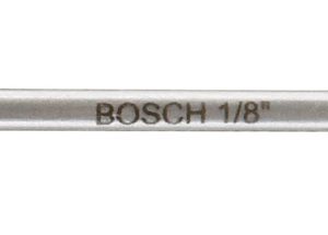 Bosch 1/8 in. X 4 in. L Carbide Tipped Glass and Tile Bit 1 pc