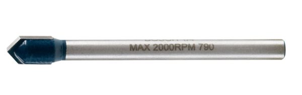 Bosch 1/4 in. X 4 in. L Carbide Tipped Glass and Tile Bit 1 pc