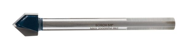 Bosch 5/8 in. X 4 in. L Carbide Tipped Glass and Tile Bit 1 pc
