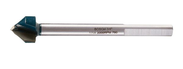 Bosch 3/4 in. X 4 in. L Carbide Tipped Glass and Tile Bit 1 pc