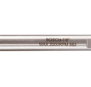 Bosch 7/8 in. X 4 in. L Carbide Tipped Glass and Tile Bit 1 pc