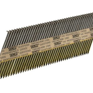 Senco 3 in. .131 Ga. Angled Strip Bright Framing Nails 34 deg 2500 pk