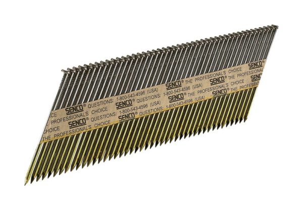 Senco 3 in. .131 Ga. Angled Strip Bright Framing Nails 34 deg 2500 pk
