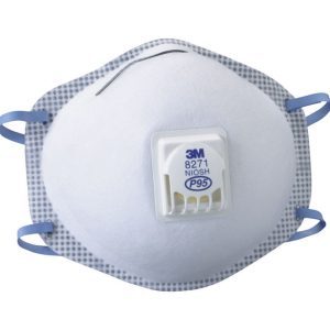 3M P95 Multi-Purpose Disposable Particulate Respirator White 10 pc