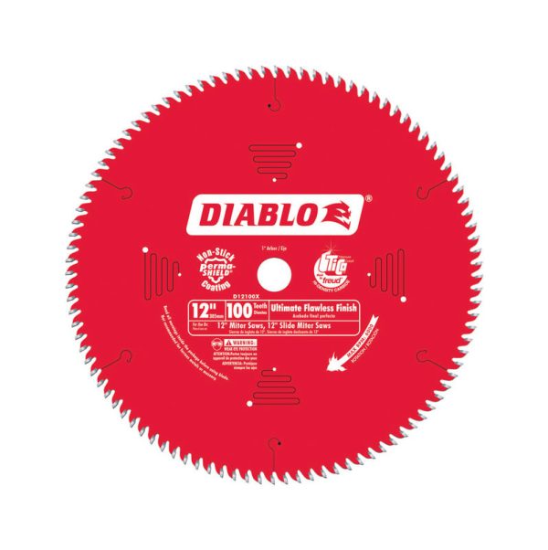 Diablo 12 in. D X 1 in. TiCo Hi-Density Carbide Circular Saw Blade 100 teeth 1 pk