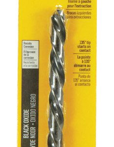 Irwin 3/8 in. X 5-7/8 in. L High Speed Steel Left Hand Drill Bit 1 pc