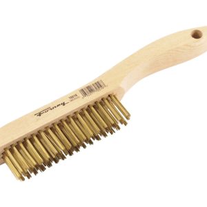 Forney 9.5 in. L X 10.25 in. W Wire Brush Wood 1 pc