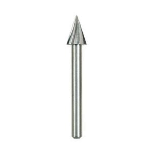 Dremel 1/4 in. X 1.5 in. L Steel Triangular High Speed Cutter 2 pk