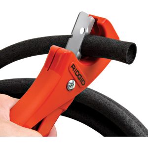 Ridgid 1-5/8 in. Plastic Pipe and Hose Cutter Red