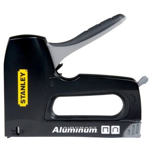 Stanley 3/8 in. Flat, Round Staple Gun Tacker