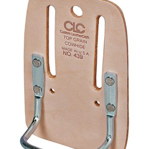 CLC Leather Hammer Holder 3.9 in. L X 5.8 in. H Tan