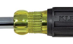 Klein Tools 1 pc Extended Reach 6-in-1 Screwdriver/Nut Driver 9.109 in.