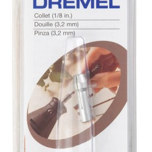 Dremel 1/8 in. X 1 in. L Metal Collets 1 pk