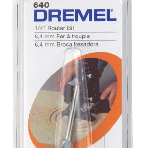 Dremel 1/4 in. X 1-1/2 in. L High Speed Steel High Speed Router Bit 1 pk