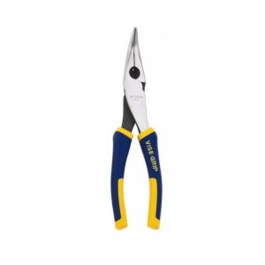 Irwin Vise-Grip 8 in. Steel Bent Nose Pliers