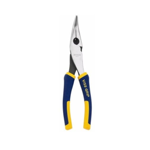 Irwin Vise-Grip 8 in. Steel Bent Nose Pliers