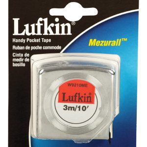 Lufkin 10 ft. L X 0.5 in. W Handy Pocket Tape Measure 1 pk