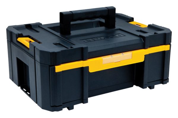DeWalt TSTAK 16 in. Single Deep Drawer Tool Box Black