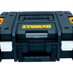 DeWalt TSTAK 17 in. Flat Top Tool Box Black