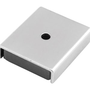 Magnet Source 1 in. L X .875 in. W Silver Latch Magnet 7 lb. pull 2 pc