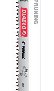 Diablo 9 in. Bi-Metal Pruning Reciprocating Saw Blade 5 TPI 1 pc