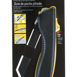 Stanley 6 in. Carbon Steel Folding Pocket Saw 9 TPI 1 pc
