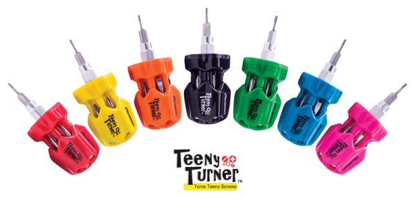 Picquic Teeny Turner 8 pc 7-in-1 Micro Screwdriver 2.78 in.