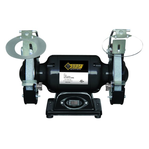 Steel Grip 2.1 amps 6 in. Bench Grinder 1/3 HP