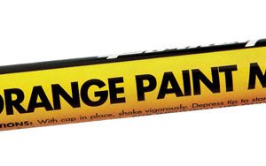 Forney Orange Valve Tip Paint Marker 1 pk