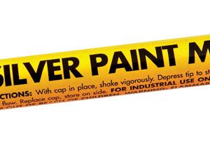 Forney Silver Valve Tip Paint Marker 1 pk