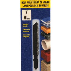 ARTU 3 in. Tungsten Carbide T-Shank Jig Saw Blade Assorted TPI 1 pk