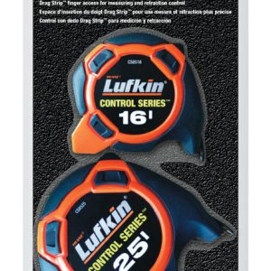 Lufkin 25 ft. L X 1 in. W Tape Measure Set 2 pk