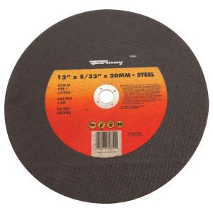 Forney 12 in. D X 20 mm Aluminum Oxide Metal Cutting Wheel 1 pc